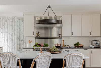  Transitional Family Home Kitchen. Bold Garrison by Robin Gannon Interiors.