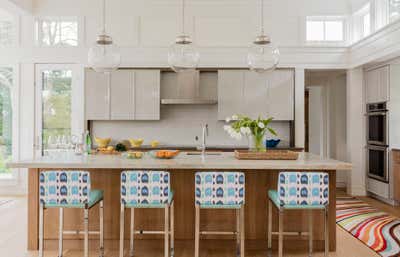  Beach Style Family Home Kitchen. Cape Cod Modern by Robin Gannon Interiors.
