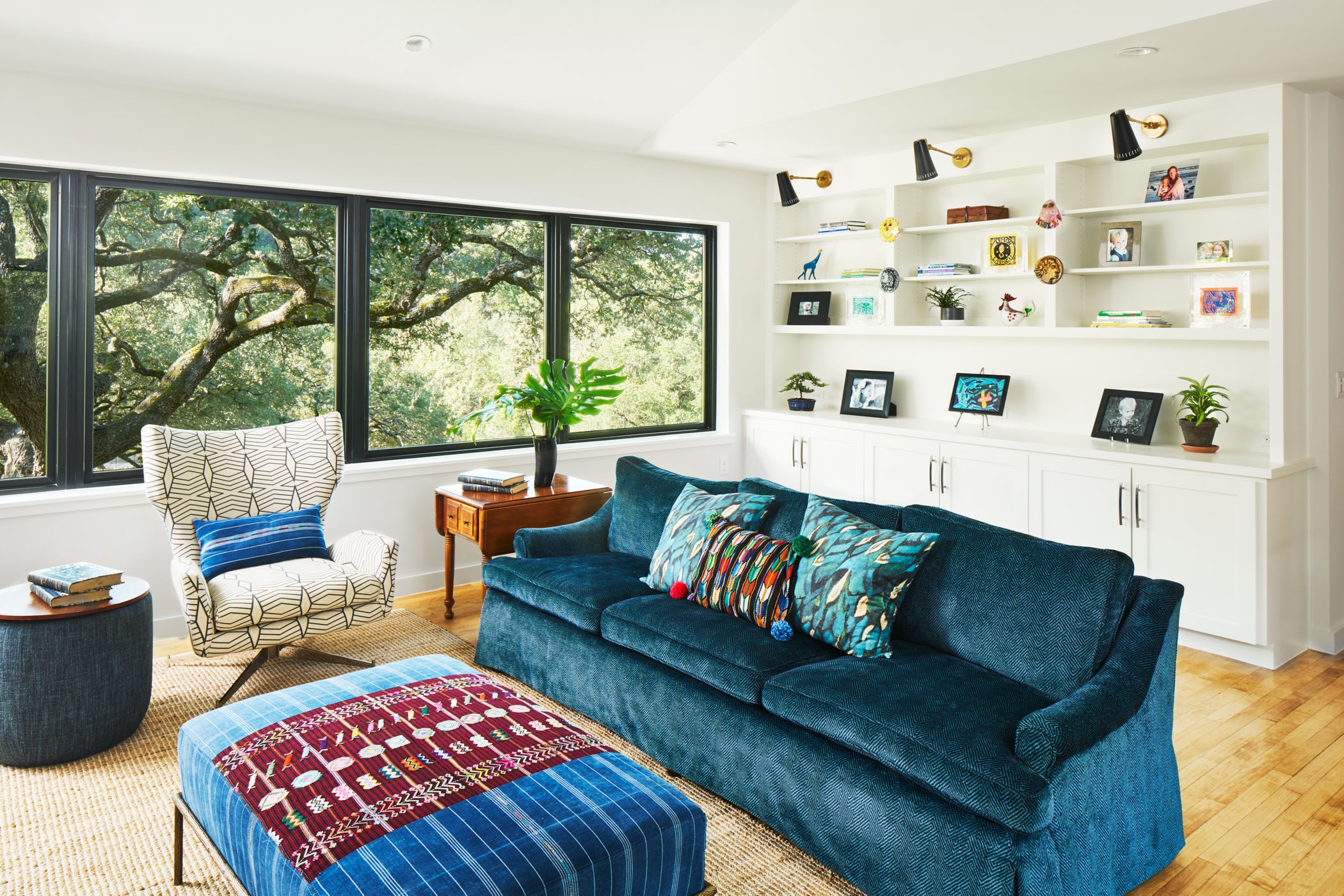 Mid-Century Modern Bar and Game Room