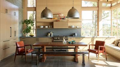  Country Vacation Home Kitchen. Hillside Sanctuary by Hoedemaker Pfeiffer.