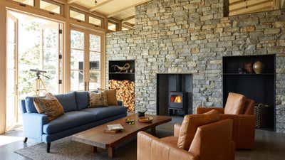  Modern Country Vacation Home Living Room. Hillside Sanctuary by Hoedemaker Pfeiffer.