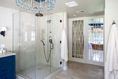  Transitional Family Home Bathroom. Bespoke Casual by Lisa Queen Design.