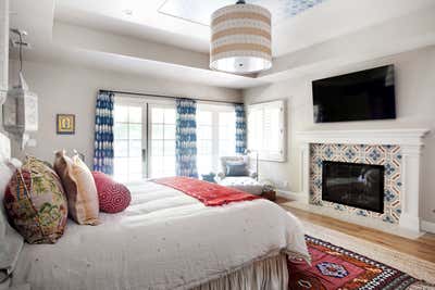  Bohemian Moroccan Family Home Bedroom. Bespoke Casual by Lisa Queen Design.