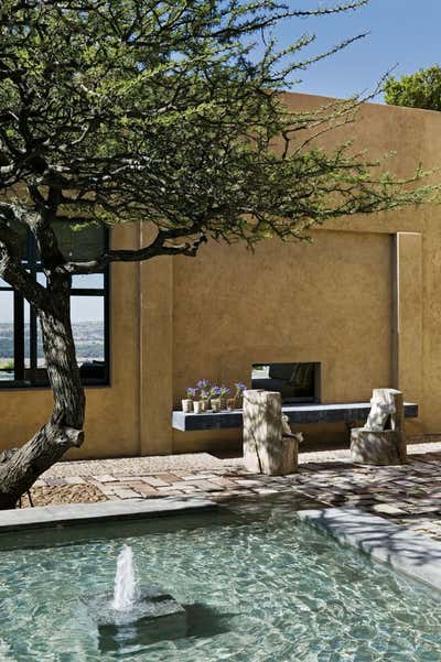  Contemporary Organic Vacation Home Patio and Deck. Casa San Miguel de Allende - Mexico House by DHD Architecture & Interior Design.