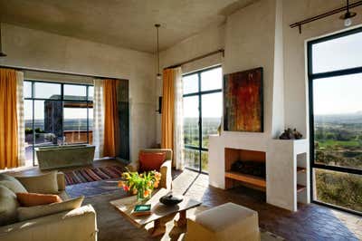 Organic Vacation Home Bedroom. Casa San Miguel de Allende - Mexico House by DHD Architecture & Interior Design.
