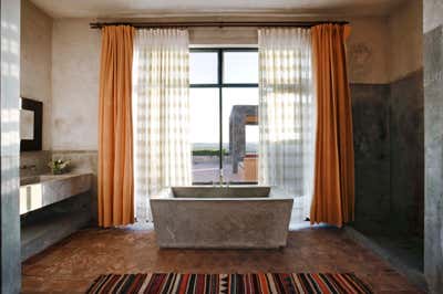  Organic Contemporary Vacation Home Bathroom. Casa San Miguel de Allende - Mexico House by DHD Architecture & Interior Design.