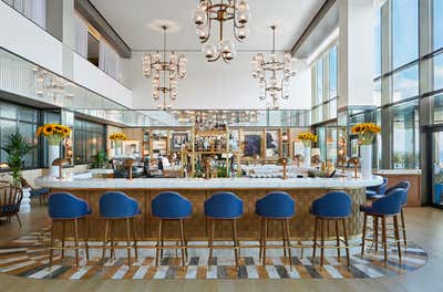  Contemporary Restaurant Lobby and Reception. Four Seasons Astir Palace by Martin Brudnizki Design Studio.