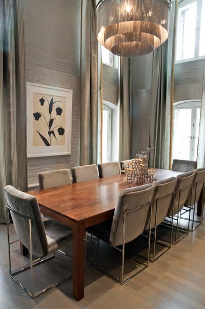  Contemporary Apartment Dining Room. Tribeca Loft by DHD Architecture & Interior Design.
