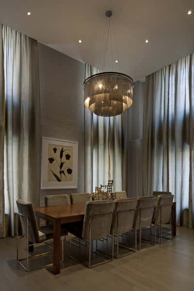  Contemporary Apartment Dining Room. Tribeca Loft by DHD Architecture & Interior Design.