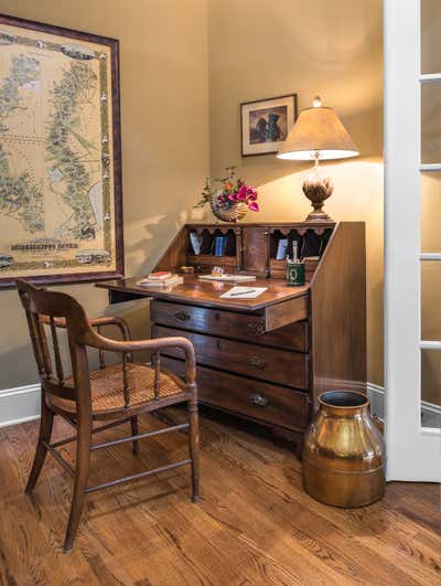  Traditional Family Home Office and Study. Southern Hospitality by Circa Genevieve ID.