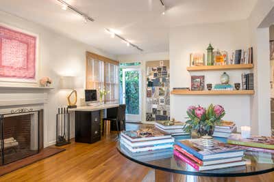 Eclectic Office and Study. Designer Studio by Circa Genevieve ID.