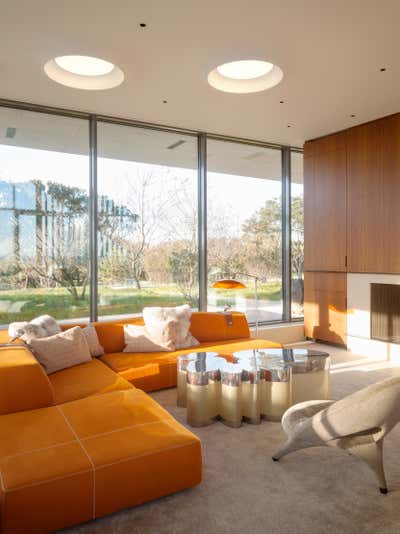  Contemporary Beach House Living Room. Long Island House by 1100 Architect.