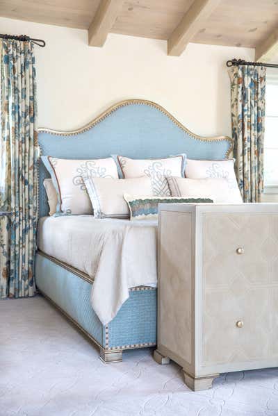  Transitional Family Home Bedroom. Hope Ranch House by Circa Genevieve ID.