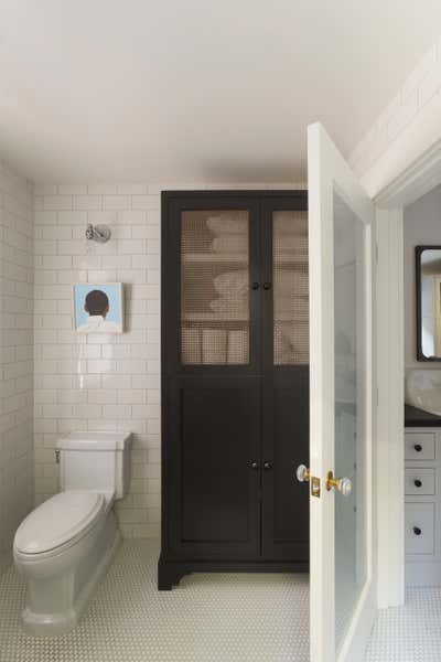  Victorian Family Home Bathroom. 1930's Church Revival by HSH Interiors.