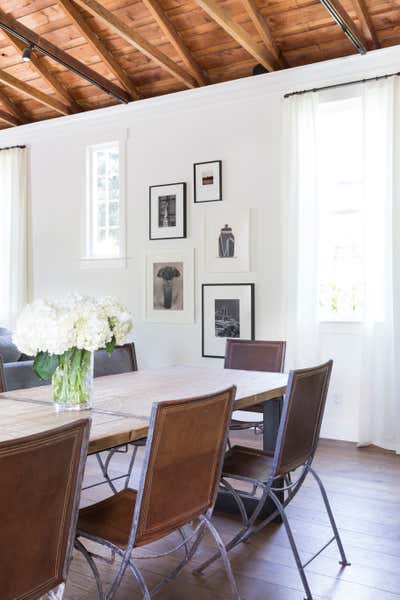  Industrial Dining Room. 1930's Church Revival by HSH Interiors.