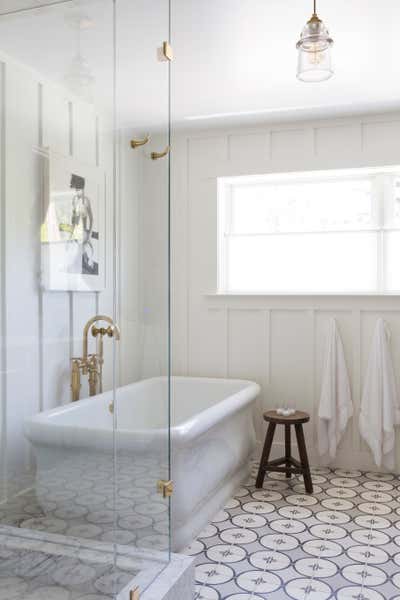  Traditional Family Home Bathroom. 1930's Church Revival by HSH Interiors.