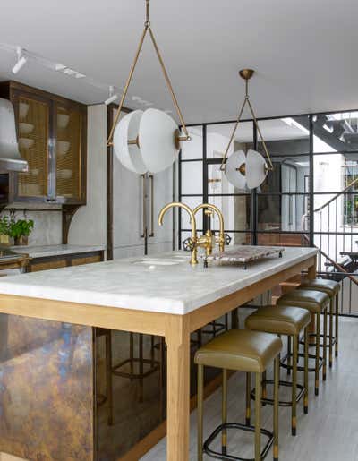  Contemporary Family Home Kitchen. Wilton Place, London by Bryan O'Sullivan Studio.
