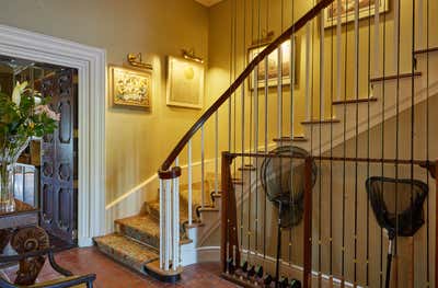  Country Entry and Hall. Ballynahinch Castle, Ireland by Bryan O'Sullivan Studio.