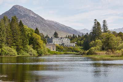  Country Traditional Hotel Exterior. Ballynahinch Castle, Ireland by Bryan O'Sullivan Studio.
