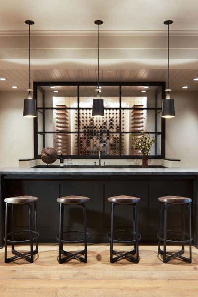 Transitional Vacation Home Bar and Game Room. Park City by Lucas/Eilers Design Associates LLP.