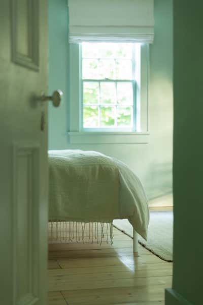  Country Bedroom. New Suffolk Cottage by Hadley Wiggins Inc..
