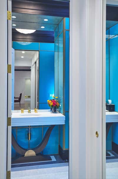  Contemporary Family Home Bathroom. Chicago Residence by Joanna Frank ID, LLC.