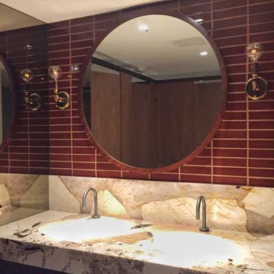  Eclectic Modern Hotel Bathroom. The James Hotel/West Hollywood by Wendy Haworth Design Studio.
