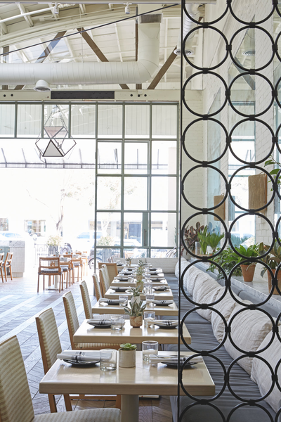  Modern Restaurant Dining Room. Gratitude Beverly Hills by Wendy Haworth Design Studio.