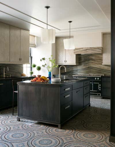  Contemporary Apartment Kitchen. West Village Penthouse by Wesley Moon Inc..