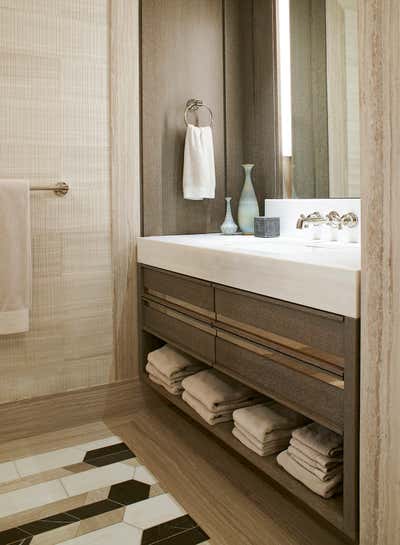 Contemporary Apartment Bathroom. West Village Penthouse by Wesley Moon Inc..