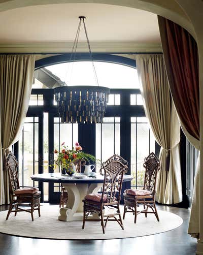  Transitional Family Home Dining Room. Alpine Inspired Family Home by Wesley Moon Inc..