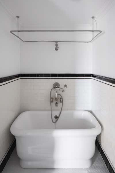  Preppy Bathroom. Greenwich Village Duplex by Gramercy Design.