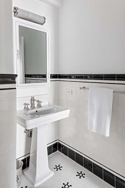  Traditional Apartment Bathroom. Greenwich Village Duplex by Gramercy Design.
