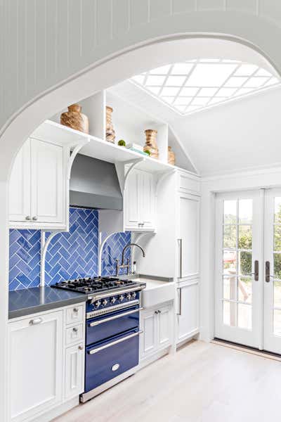  Traditional Beach House Kitchen. East Hampton Dunes by Gramercy Design.