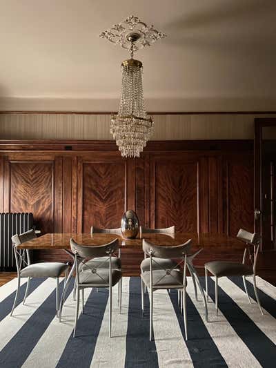  Traditional Apartment Dining Room. CLASSIC SIX by Joyce Sitterly Interior Design.