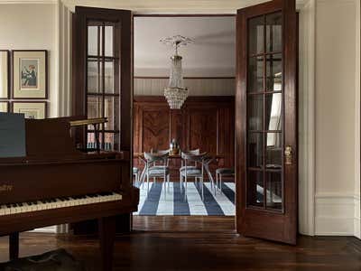  Traditional Apartment Lobby and Reception. CLASSIC SIX by Joyce Sitterly Interior Design.