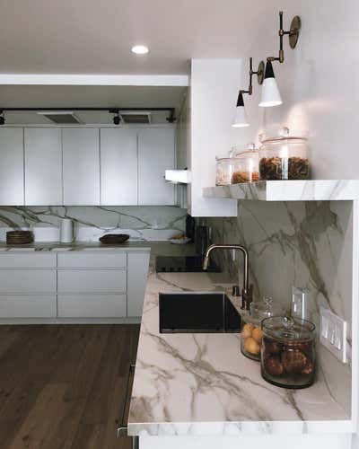  Modern Apartment Kitchen. Project 202 by Elisa Baran LLC.