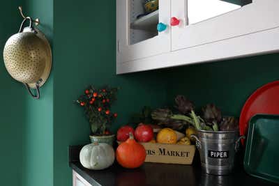  Eclectic Family Home Kitchen. Chelsea, Lodnon by Ana Engelhorn Interior Design.