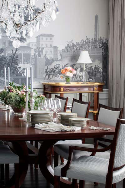  Traditional Family Home Dining Room. Park Avenue NYC by  Linda Burkhardt, Inc.