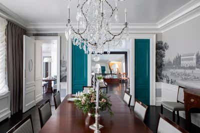  Traditional Family Home Dining Room. Park Avenue NYC by  Linda Burkhardt, Inc.