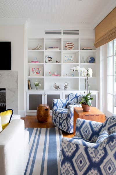  Traditional Beach House Living Room. East Hampton Village Classic  by  Linda Burkhardt, Inc.