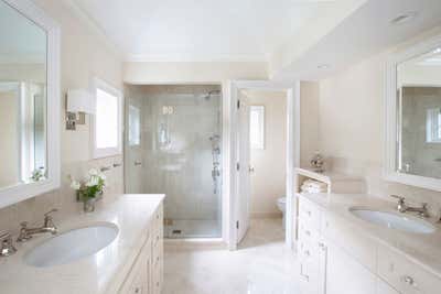  Transitional Beach House Bathroom. East Hampton Village Classic  by  Linda Burkhardt, Inc.