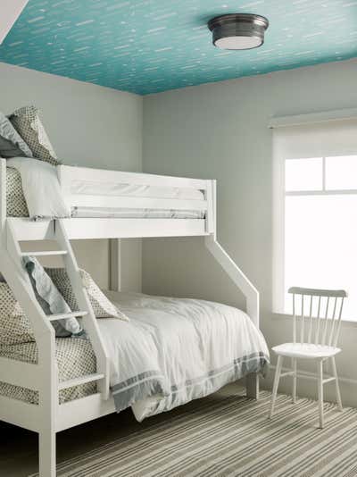  Coastal Mixed Use Children's Room. Kids Spaces by Kate Taylor Interiors.