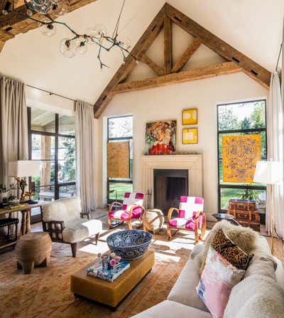  Farmhouse Living Room. Boulder Magic by Fern Santini, Inc..