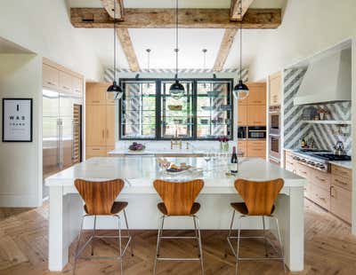  Eclectic Family Home Kitchen. Boulder Magic by Fern Santini, Inc..