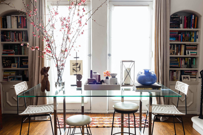 Eclectic Apartment Living Room. Harper Ave by Wendy Haworth Design Studio.