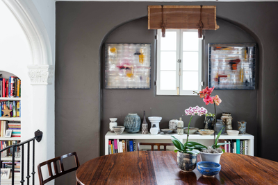  Eclectic Apartment Dining Room. Harper Ave by Wendy Haworth Design Studio.