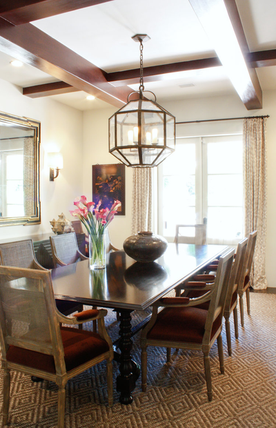  Eclectic Family Home Dining Room. Laurel Avenue by Wendy Haworth Design Studio.