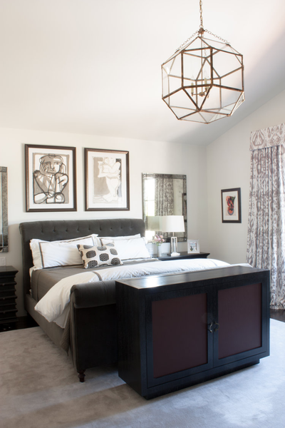  Eclectic Family Home Bedroom. Laurel Avenue by Wendy Haworth Design Studio.