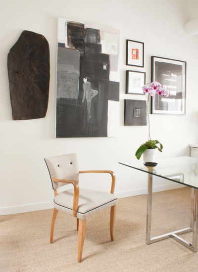  Eclectic Office Office and Study. West Hollywood Office by Wendy Haworth Design Studio.